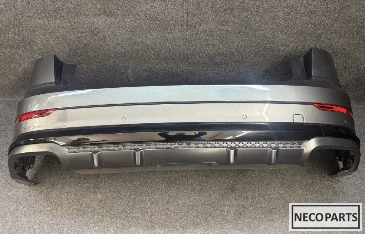 AUDI Q8 4M8 FACELIFT S-LINE LXPDC ACHTERBUMPER LZ7S COMPLEET, Gebruikt, -, Achter, -