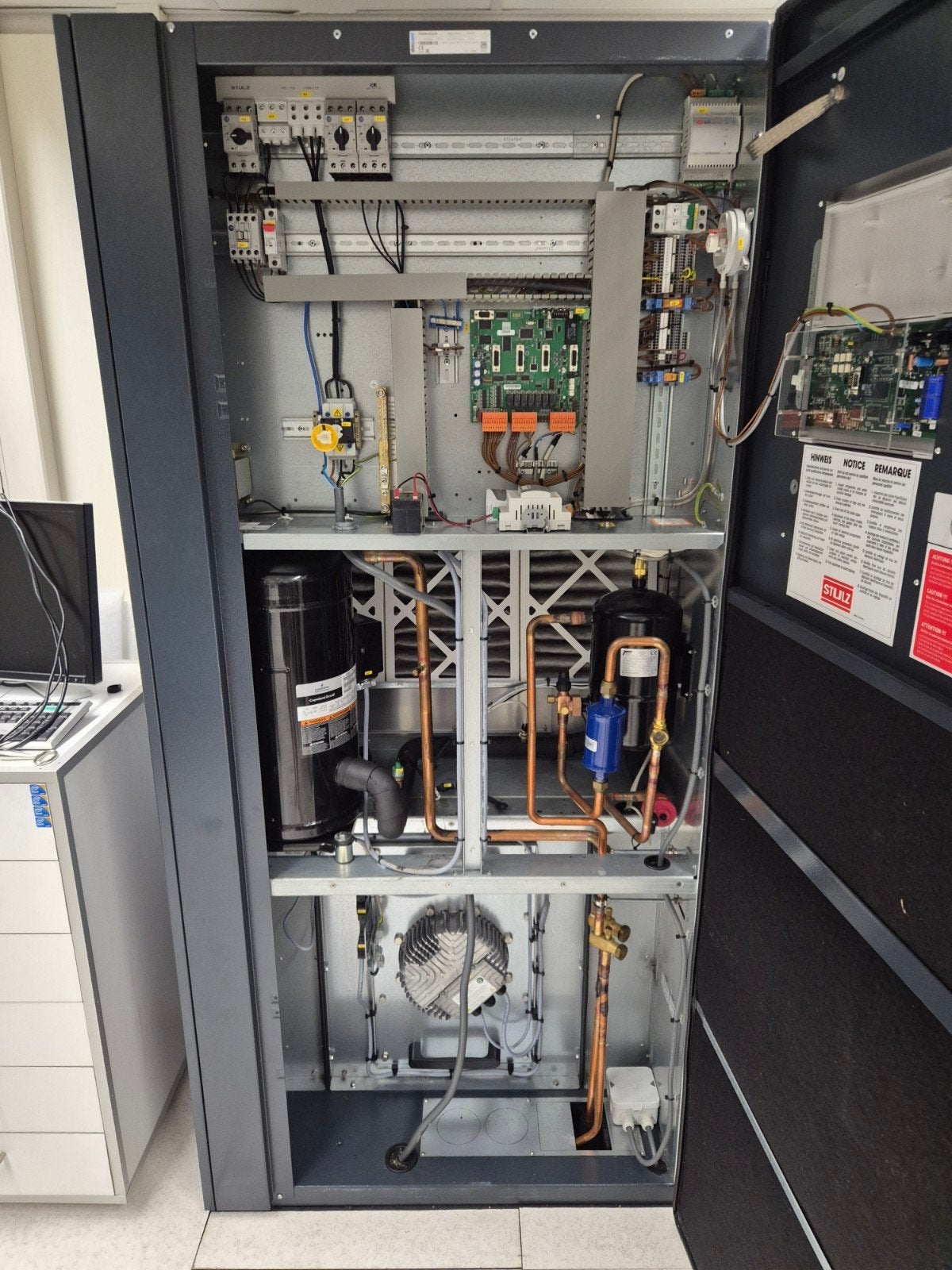 Stulz airco unit type  ASD 281 A, Ophalen, 3 snelheden of meer, 100 m³ of groter, Niet werkend