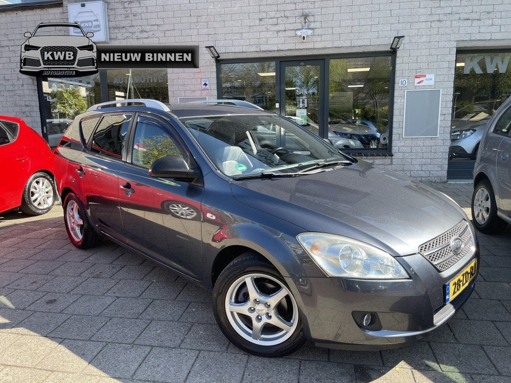 Kia cee'd Sporty Wagon 1.6 X-clusive NW Apk Airco Stoelverw, Auto's, 127 pk, 15 km/l, Gebruikt, 1591 cc