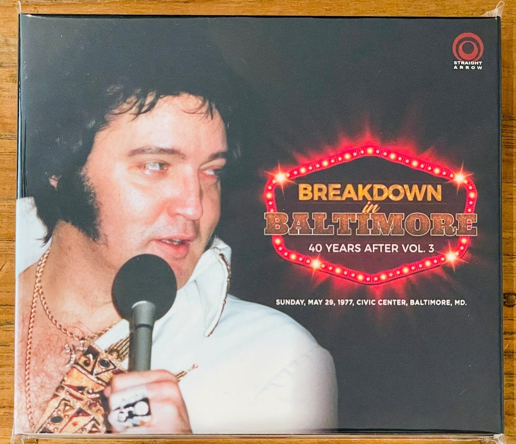 Elvis Presley - Breakdown In Baltimore - 2 CD set - Nieuw, Import, Live-album, Nieuw in verpakking, Verzenden