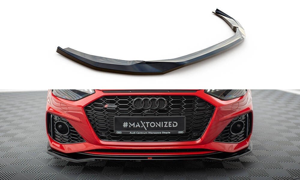Voorlip diffuser skirt achterlip spoiler - Audi RS4 B9 19-24, Ophalen of Verzenden