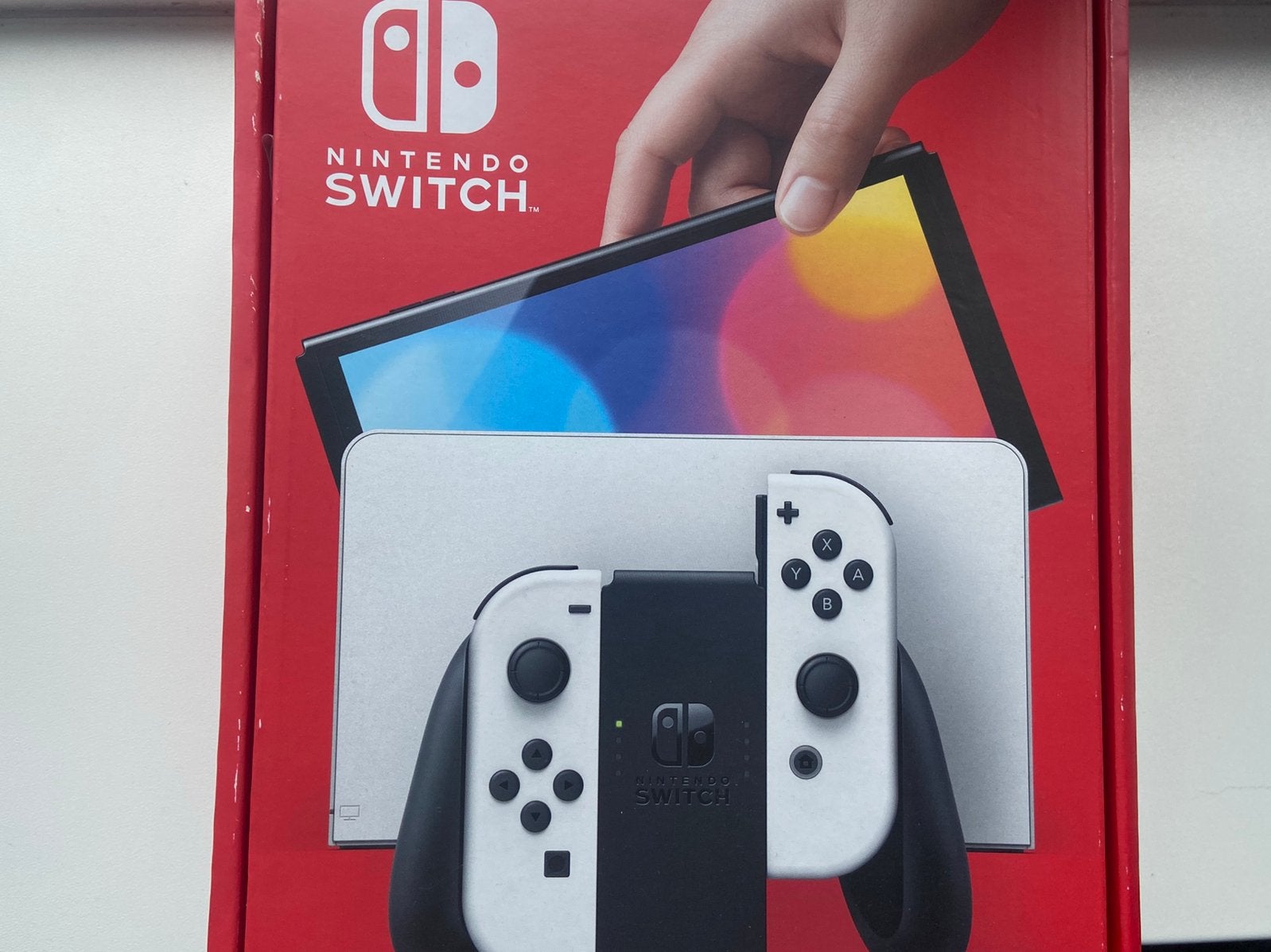 Nintendo switch oled te koop, Spelcomputers en Games, Spelcomputers | Nintendo Switch, Zo goed als nieuw, Switch OLED, Met 1 controller