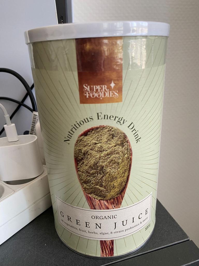 2x Organic Green Juice 500gr Superfoodies, Ophalen of Verzenden, Nieuw, Poeder of Drank