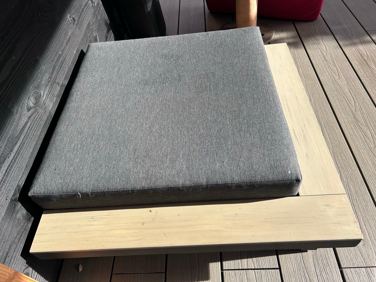 Poef/hocker, buitenmeubel, Ophalen, Overige materialen, Gebruikt, Hocker