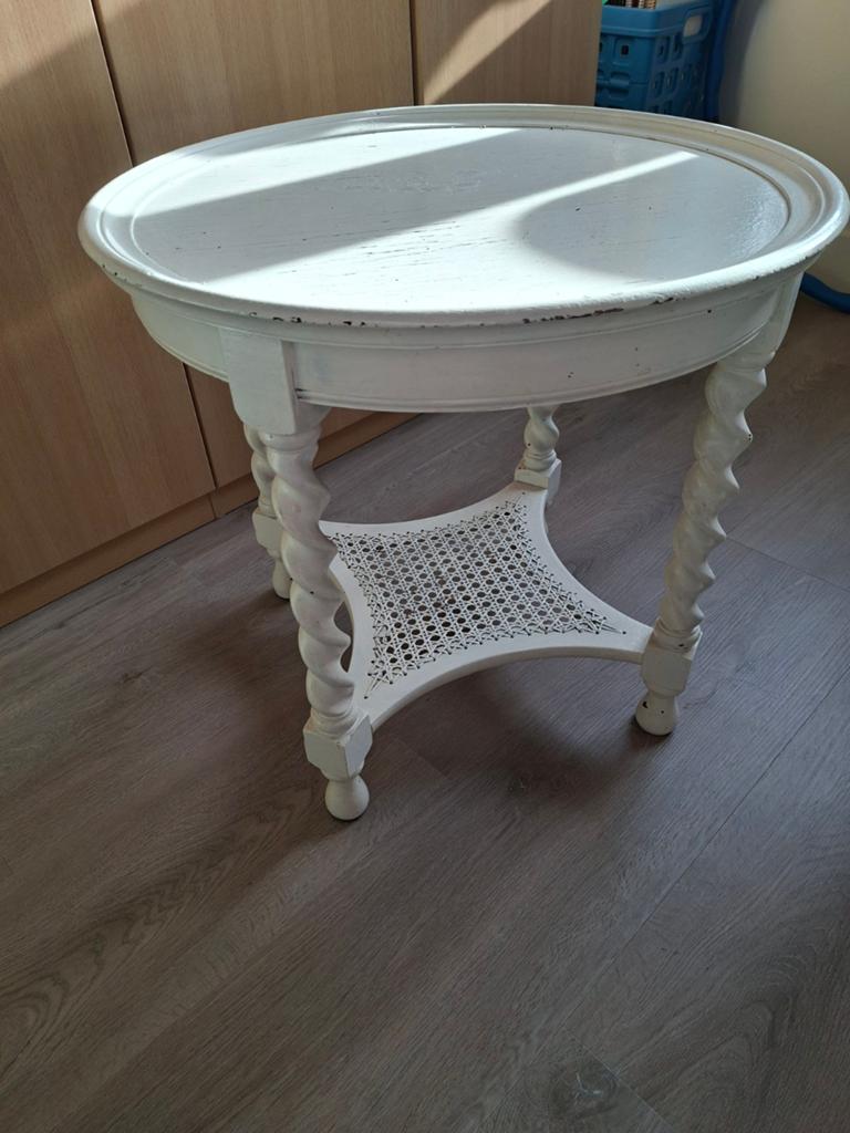 Bijzettafel, Gebruikt, Rond, 55 tot 75 cm, Hout
