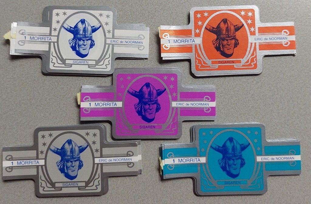 Sigarenbandjes, Ophalen of Verzenden, Gebruikt, Sigarenbandjes