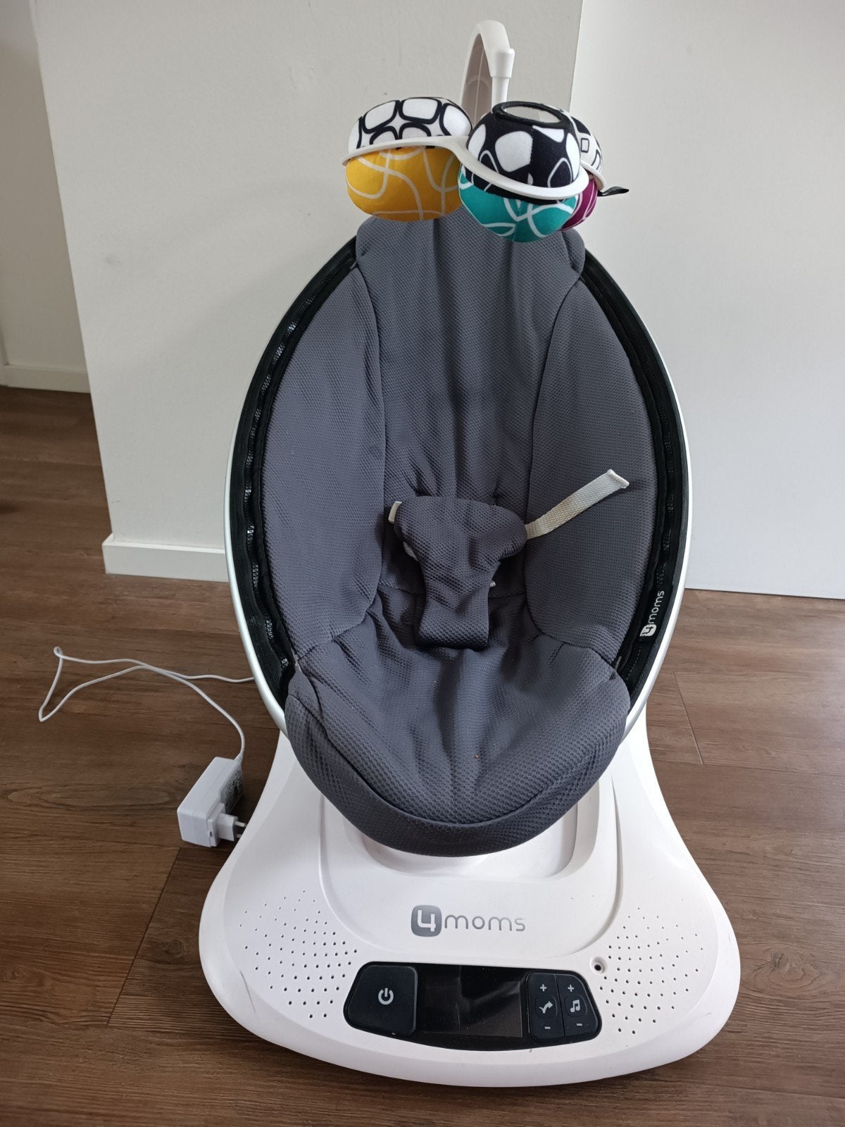 4moms MamaRoo elektrische wipstoel met verkleiner, Ophalen