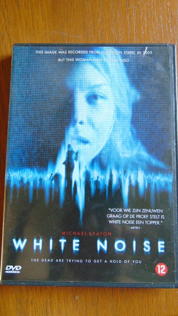 White noise dvd zgan, Vanaf 12 jaar, Ophalen of Verzenden, Zo goed als nieuw, Overige genres