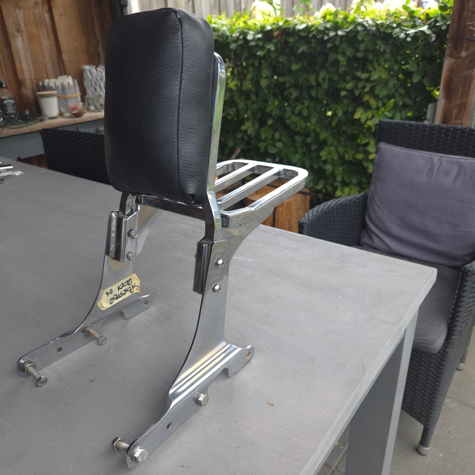 Sissybar met baggagerekje.Sportster., Ophalen of Verzenden