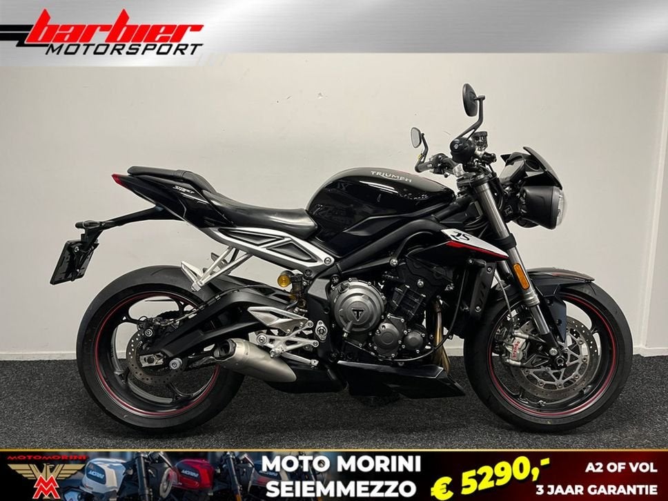 ️️Triumph STREET TRIPLE RS (bj 2017)️️, Motorrijbewijs A, Bedrijf, 765 cc, Meer dan 35 kW