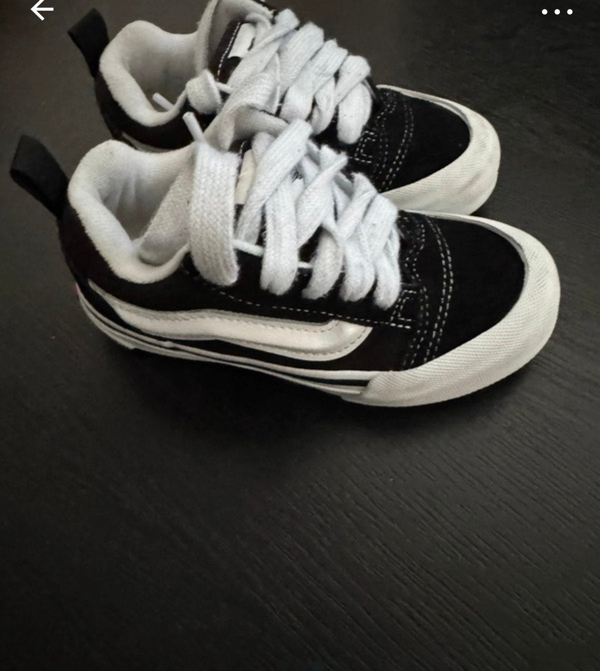 Vans Old Skool sneakers voor kinderen - Zwart/Wit, Verzenden, Gebruikt, Jongen of Meisje, Schoenen