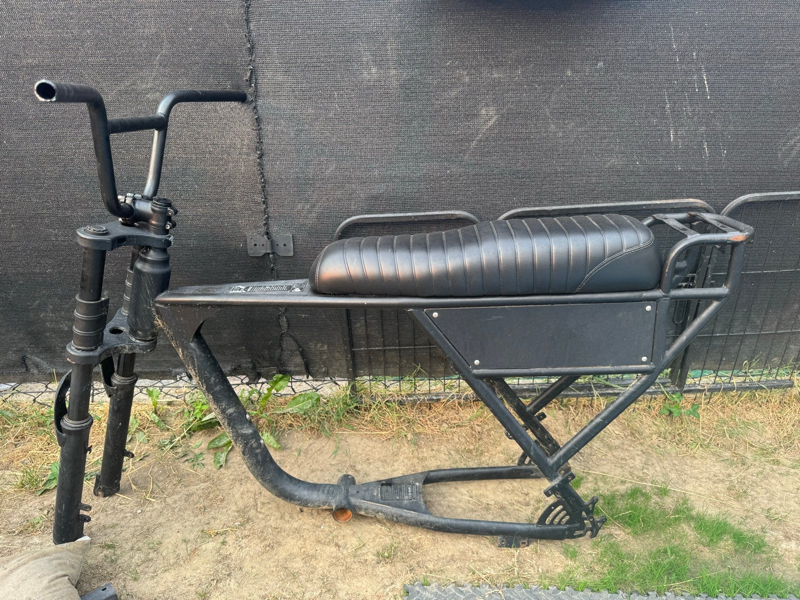 Fatbike Ape Ryder onderdelen: Frame, voorvork, zadel, stuur, Ophalen, Frame, Gebruikt, Staal