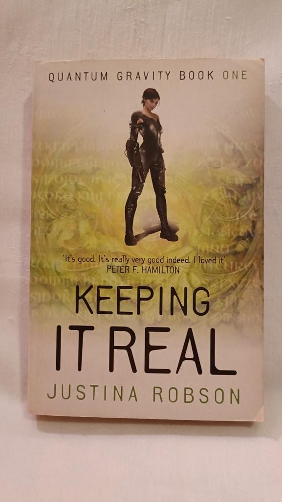 Robson, Justina - Keeping It Real, Gelezen, Ophalen of Verzenden, Fictie, Justina Robson