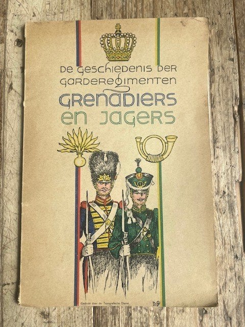 Garderegiment Grenadiers en Jagers, Verzamelen, Ophalen of Verzenden, Landmacht, Nederland, Boek of Tijdschrift