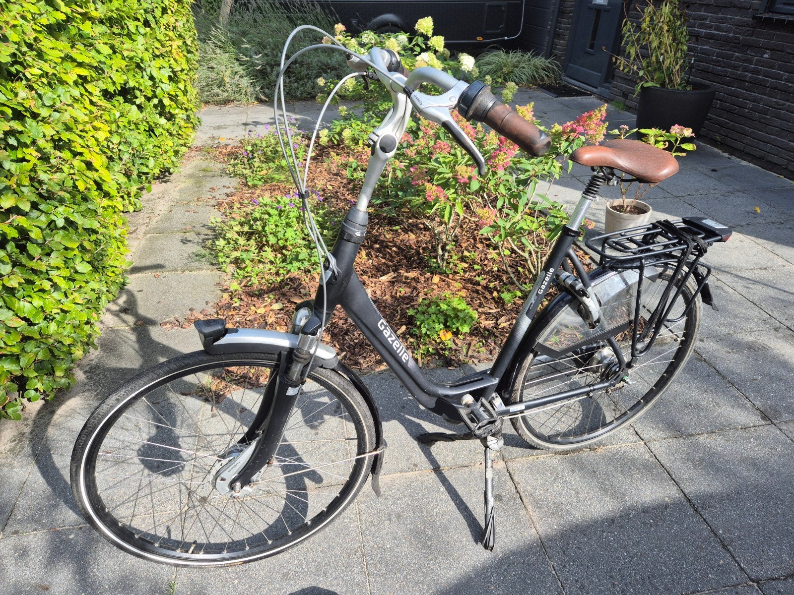 Dames frame 57 Gazelle c7+ orange comfort, Ophalen, Gebruikt, Versnellingen, 56 cm of meer