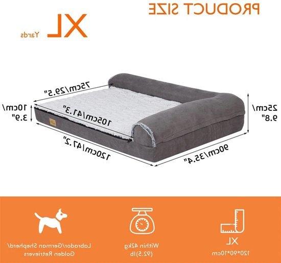 Hondenbed - Orthopedisch Hondenbed - L-vormig Design - Wasba, Corvance B.V., Verzenden, Nieuw, Corvancebol@gmail.com