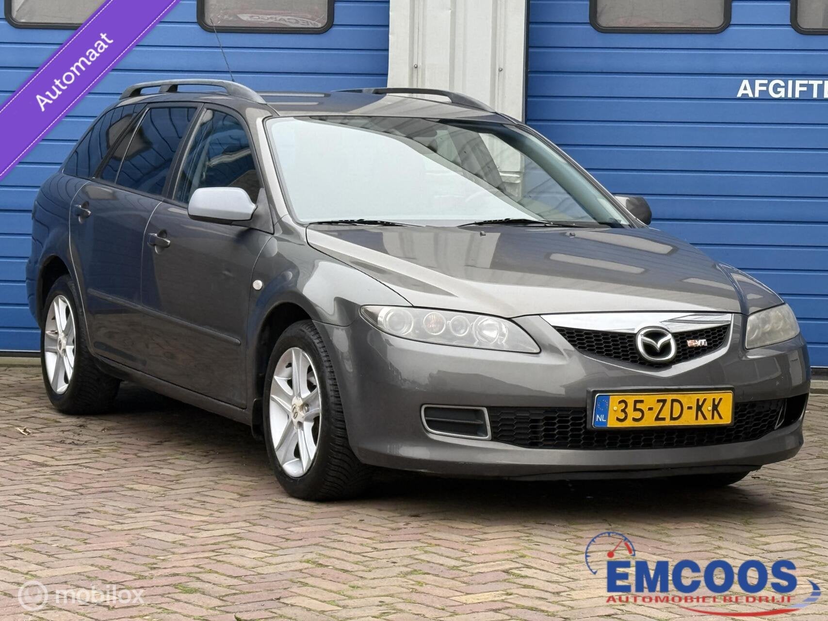 Mazda 6 Sportbreak 2.0i Touring * Airco * Automaat * Cruise, Auto's, 1380 kg, Gebruikt, 4 cilinders, 6 sportbreak