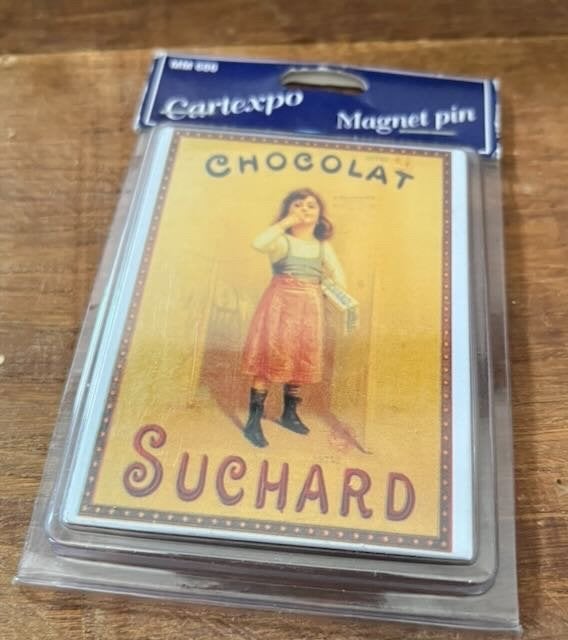 Koelkast magneet Chocolat Suchard, Verzamelen, Ophalen of Verzenden, Nieuw, Gebruiksvoorwerp