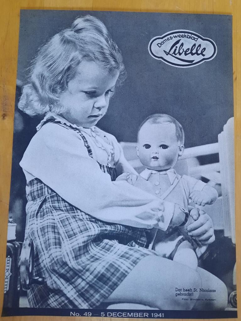 Libelle losse Voorplaat - No. 49 - 5 December 1941, Ophalen of Verzenden, Gelezen, Damesbladen