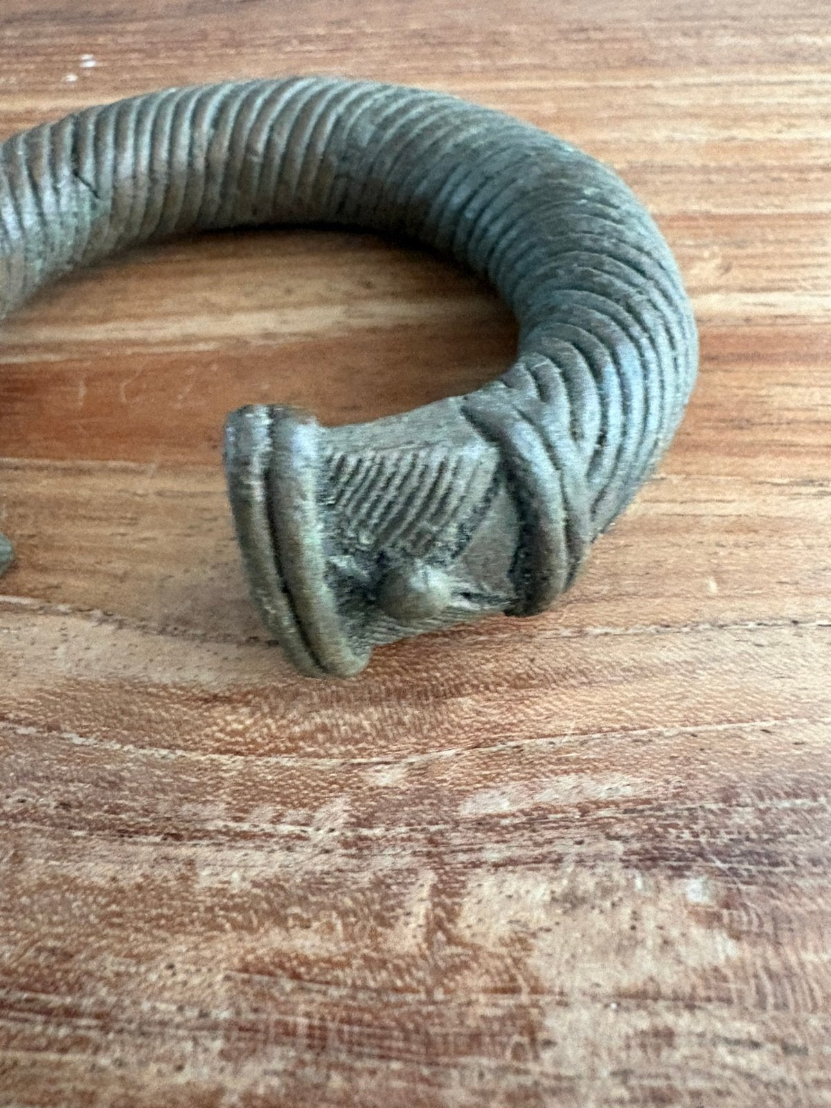 Hele oude bronzen armband, Ophalen of Verzenden, Brons, Armband