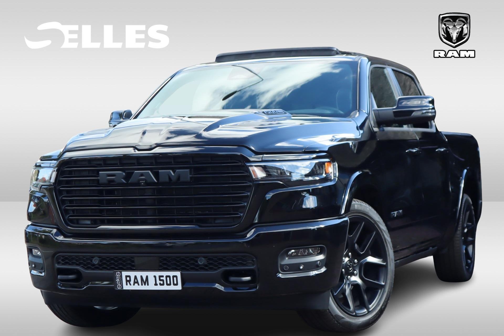 Dodge Ram 1500 2025 3.0L HURRICANE LARAMIE Night Premium | B, Auto's, Dodge, Automaat, 2993 cc, Zwart, Bedrijf