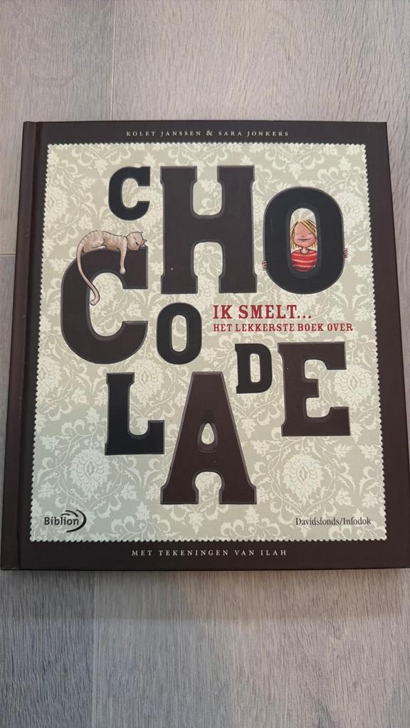 S. Jonkers - Ik smelt... het lekkerste boek over chocolade, Non-fictie, S. Jonkers; Kolet Janssen, Ophalen of Verzenden, Zo goed als nieuw