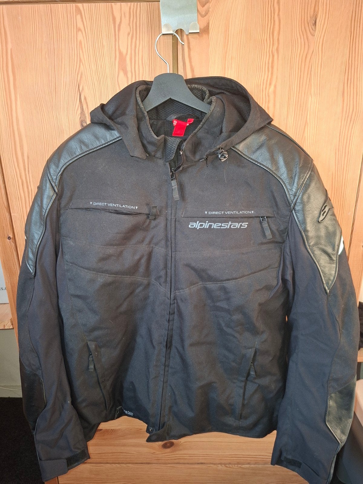 Alpinestars motorjas textiel/leer 3XL met ventilatie, Motoren, Kleding | Motorkleding, Ophalen, Jas | textiel, Heren, Alpinestars