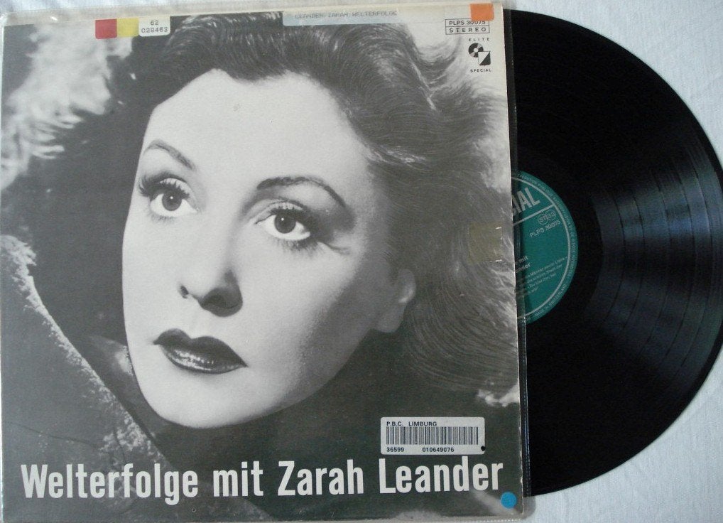 Zarah Leander - Welterfolge mit Zarah Leander, Cd's en Dvd's, Vinyl | Overige Vinyl, Ophalen of Verzenden, Gebruikt, 12 inch, LP