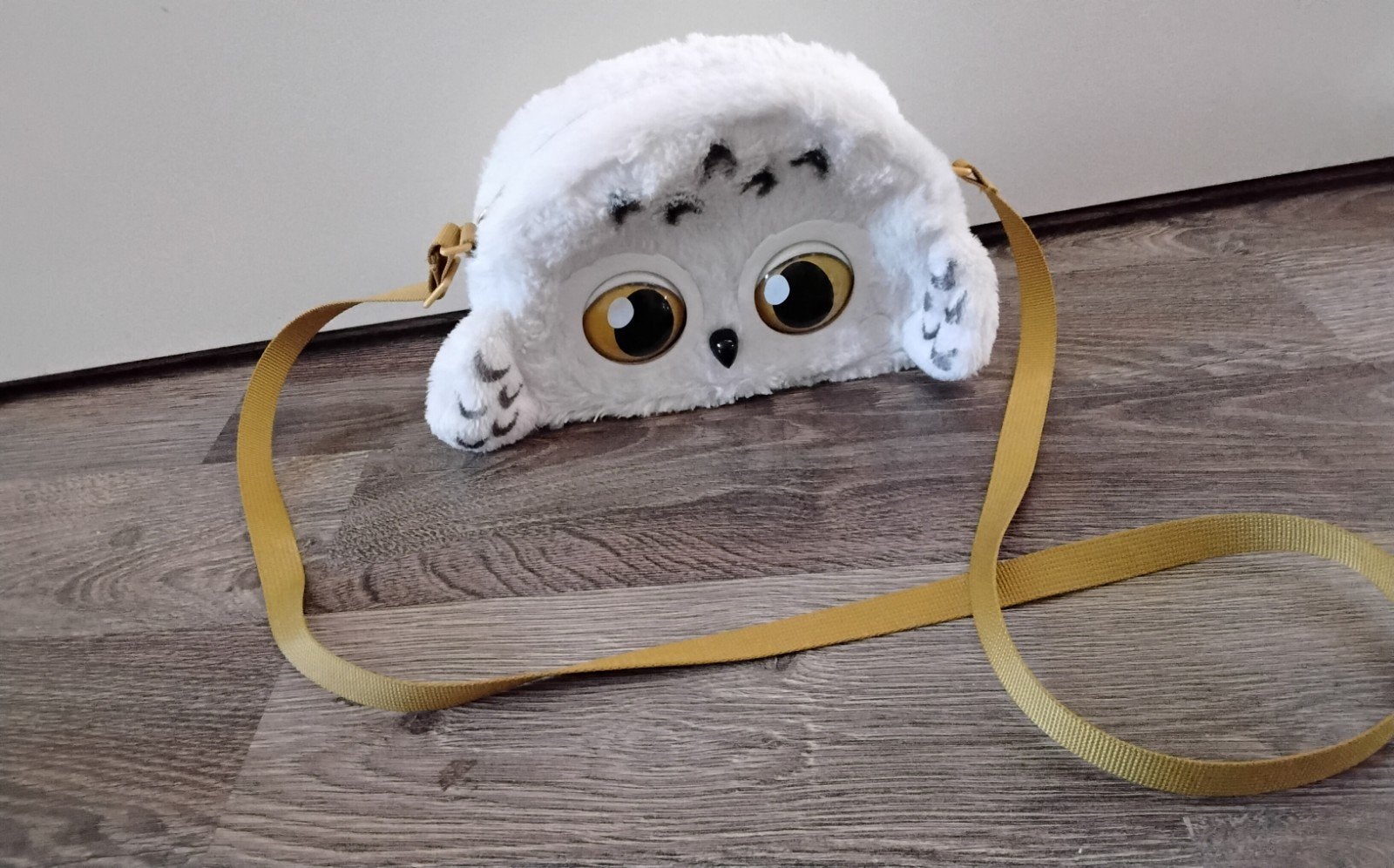 Harry Potter Hedwig Uil Pluche Schoudertasje, Ophalen of Verzenden, Zo goed als nieuw
