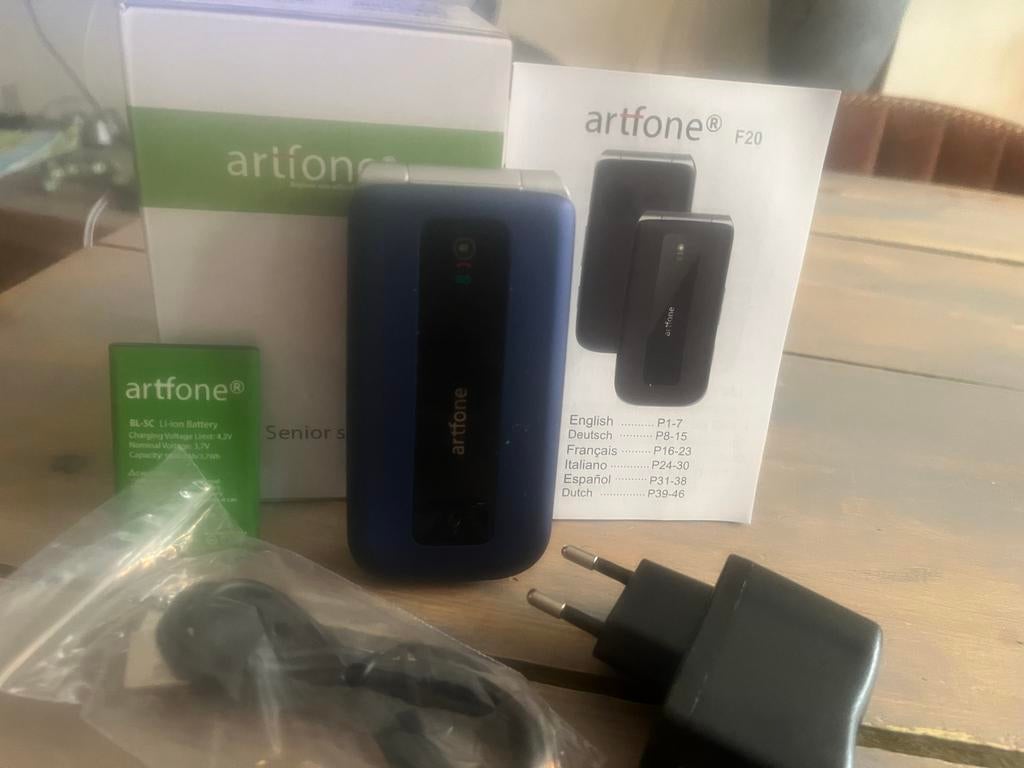 Artfone F20 Klaptelefoon - Senior Mobiele Telefoon, Ophalen of Verzenden, Nieuw