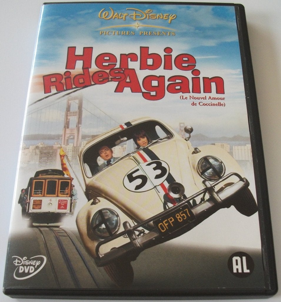 Dvd *** HERBIE RIDES AGAIN *** Walt Disney, Alle leeftijden, Ophalen of Verzenden, Zo goed als nieuw, Overige genres