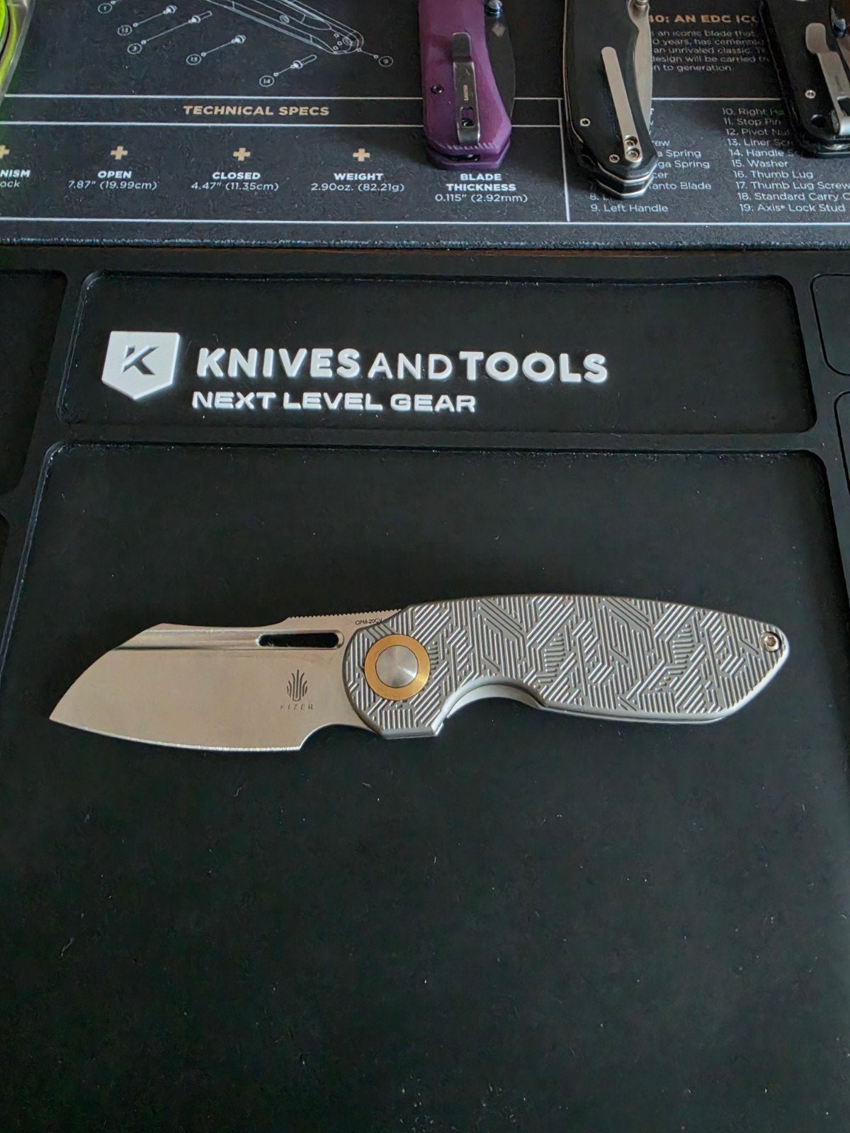 kizer october s35vn, Ophalen of Verzenden, Zo goed als nieuw
