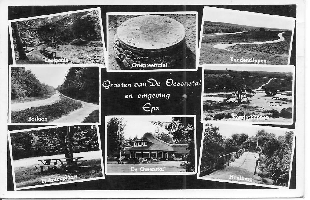 De Ossenstal  en omgeving  Epe., Ophalen of Verzenden, 1960 tot 1980, Gelopen, Gelderland