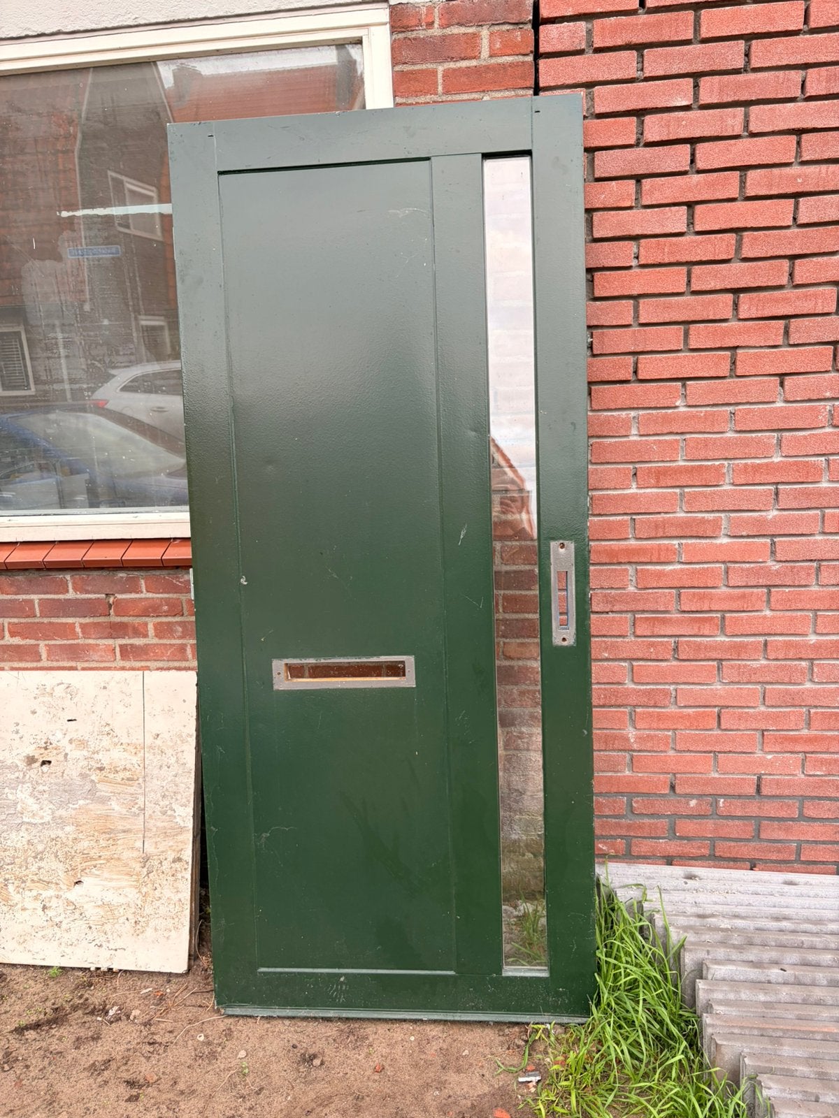 Voordeur 93 x 211, Ophalen, Zo goed als nieuw, Buitendeur, 200 tot 215 cm