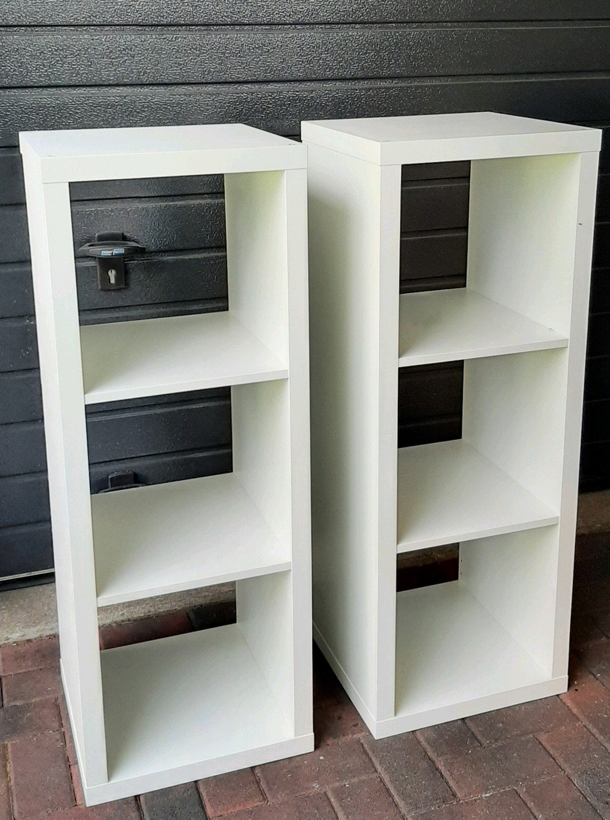 2x ikea kallax Vakkenkast 1x3 Vakken, Ophalen, Zo goed als nieuw