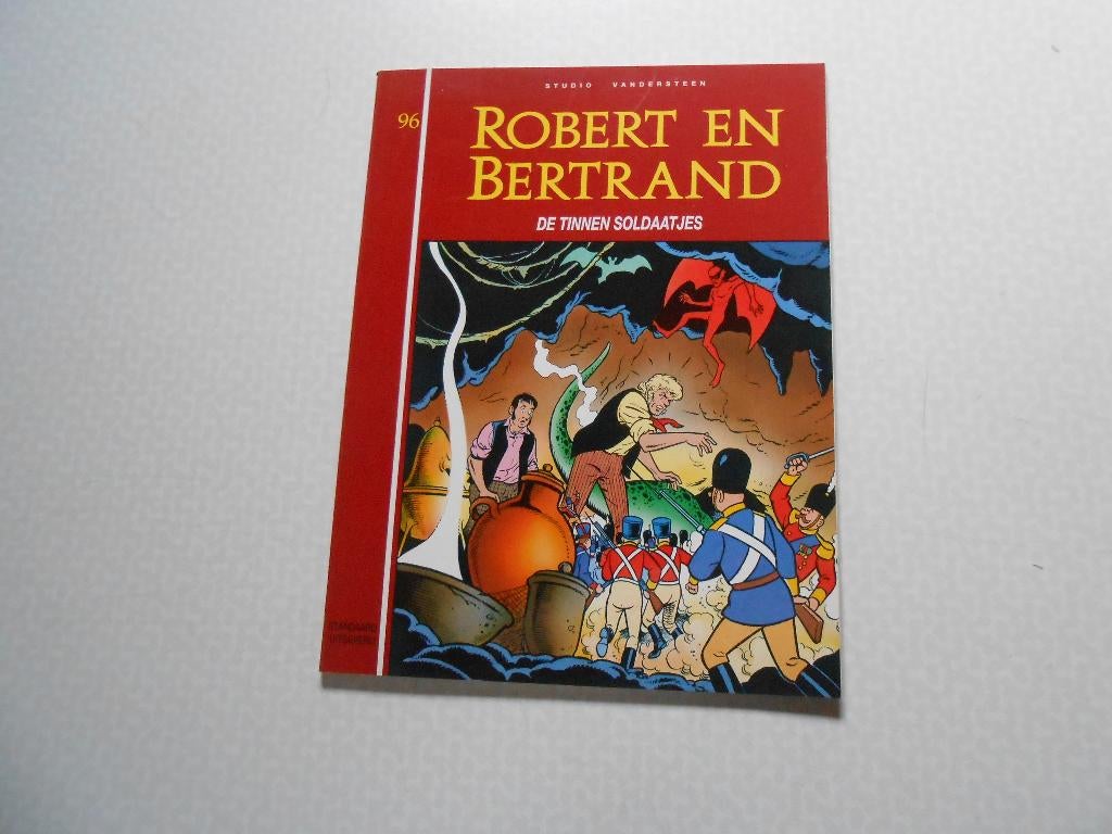 Robert en Bertrand 96 De tinnen soldaatjes 1992 ste druk., Boeken, Willy Vandersteen, Eén stripboek, Nieuw, Ophalen of Verzenden