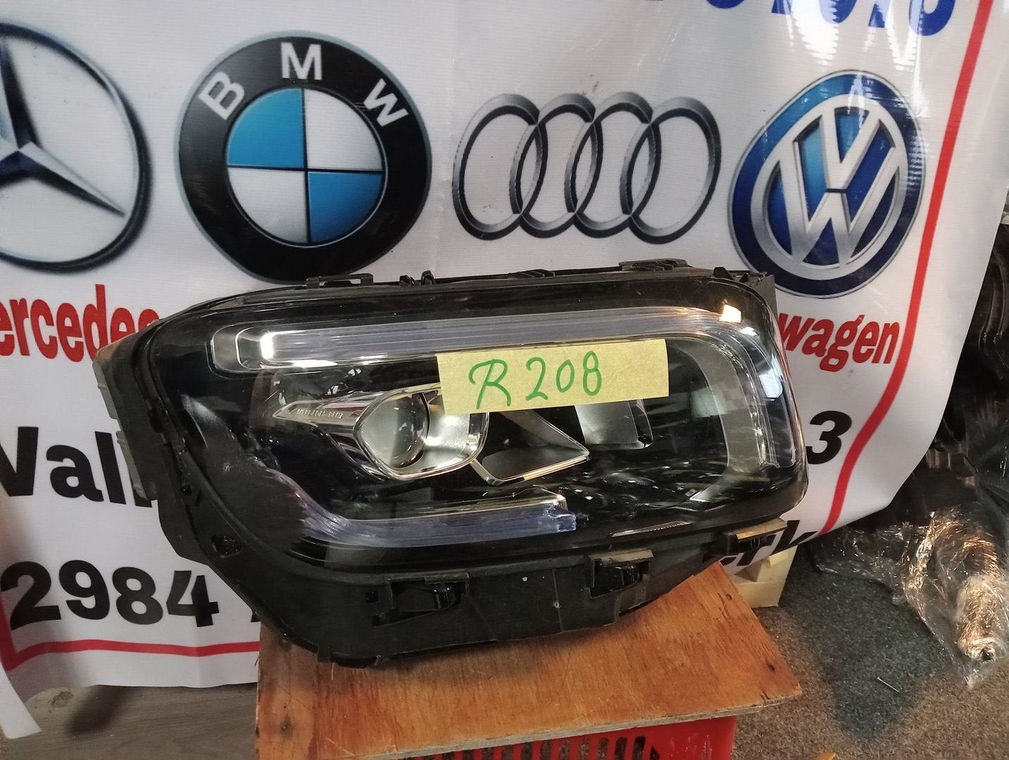 Mercedes GLB W247 KOPLAMP RECHTS 2019-2022 origineel A247906, Auto-onderdelen, Gebruikt, -, Ophalen of Verzenden, -