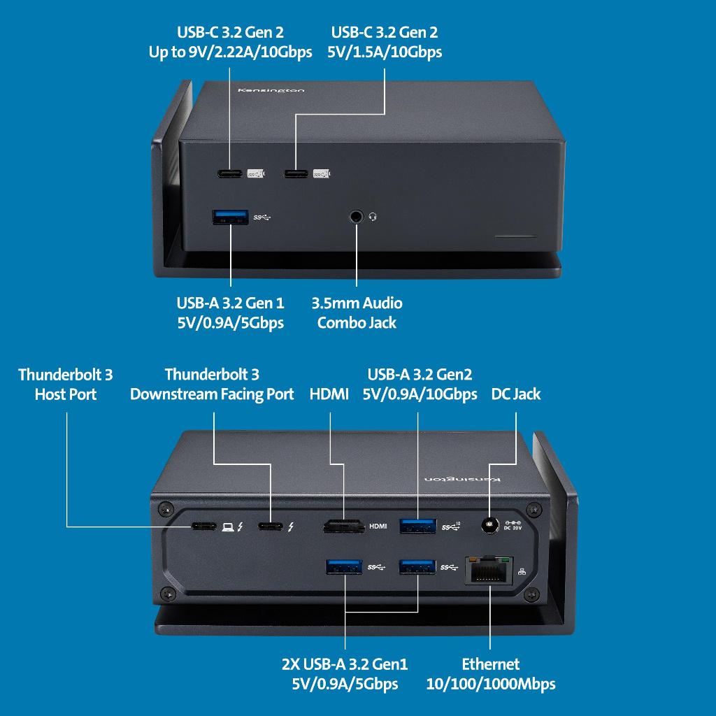 Kensington SD5560T Dockingstation, Ophalen of Verzenden, Zo goed als nieuw
