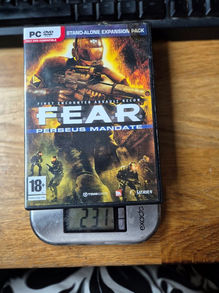 F.E.A.R First Encounter Assault Recon Perseus Mandate, Ophalen, Shooter, 1 speler, Zo goed als nieuw
