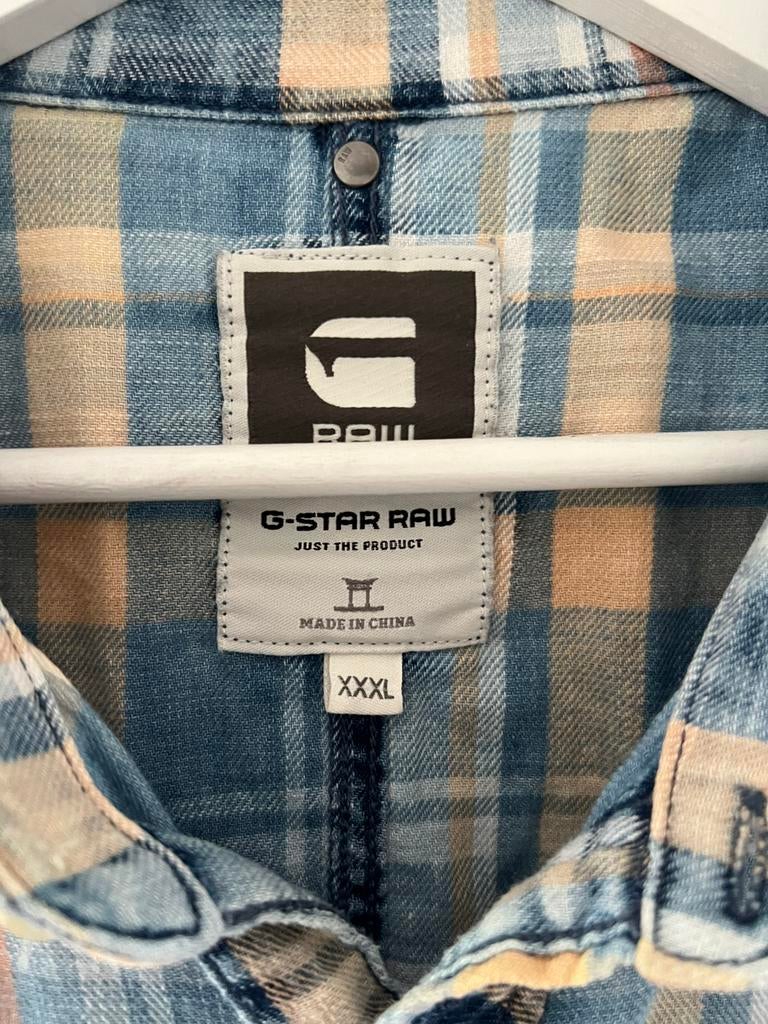 G-Star XXXL valt als XXL, als nieuw, Kleding | Heren, Overhemden, Ophalen of Verzenden, Zo goed als nieuw, Overige halswijdtes