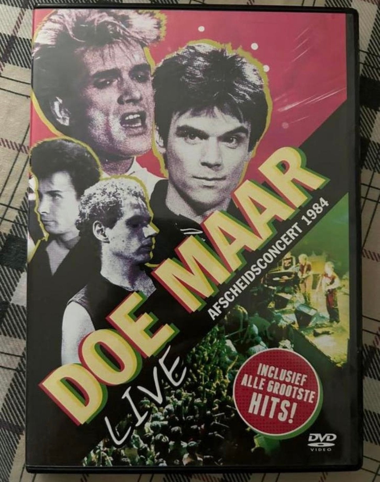Doe Maar Afscheidsconcert 1984 Live Dvd, Alle leeftijden, Ophalen of Verzenden, Gebruikt