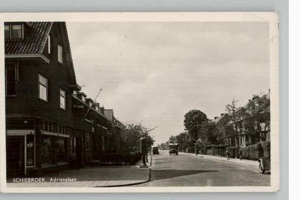 Schiebroek Adrianalaan  st 1956