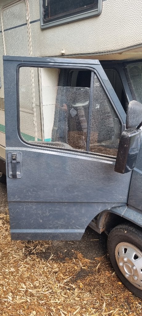 Camper deur portier Cabine complete camperdeur met glas, Ophalen, Zo goed als nieuw