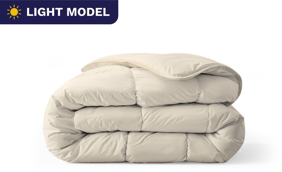Zelesta zomerdekbed Sandbeach NIEUW, Beige, Ophalen of Verzenden, Deken of Dekbed, Nieuw