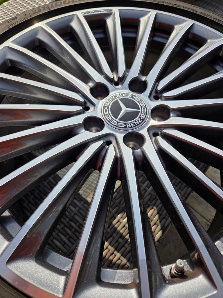 Originele Mercedes Benz CLE, CLA, A klasse AMG velgen 19 inc, Auto-onderdelen, Banden en Velgen, Banden en Velgen, Ophalen, 19 inch