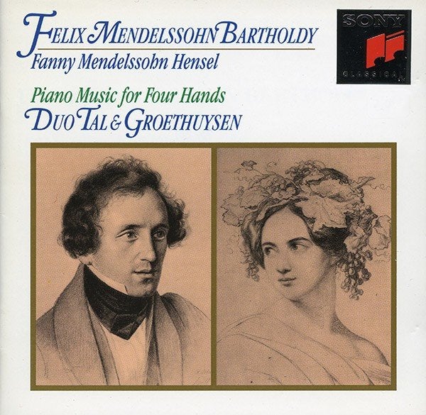 Mendelssohn Bartholdy Piano Music For Four Hands CD, Romantiek, Album, Kamermuziek, Gebruikt