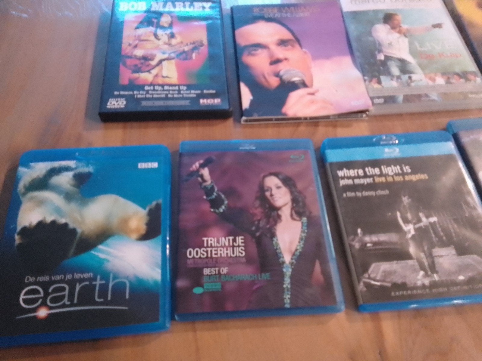 Diverse Blu-rays en DVD's: Muziek & Documentaires, Cd's en Dvd's, Alle leeftijden, Nederlands, Ophalen of Verzenden, Zo goed als nieuw