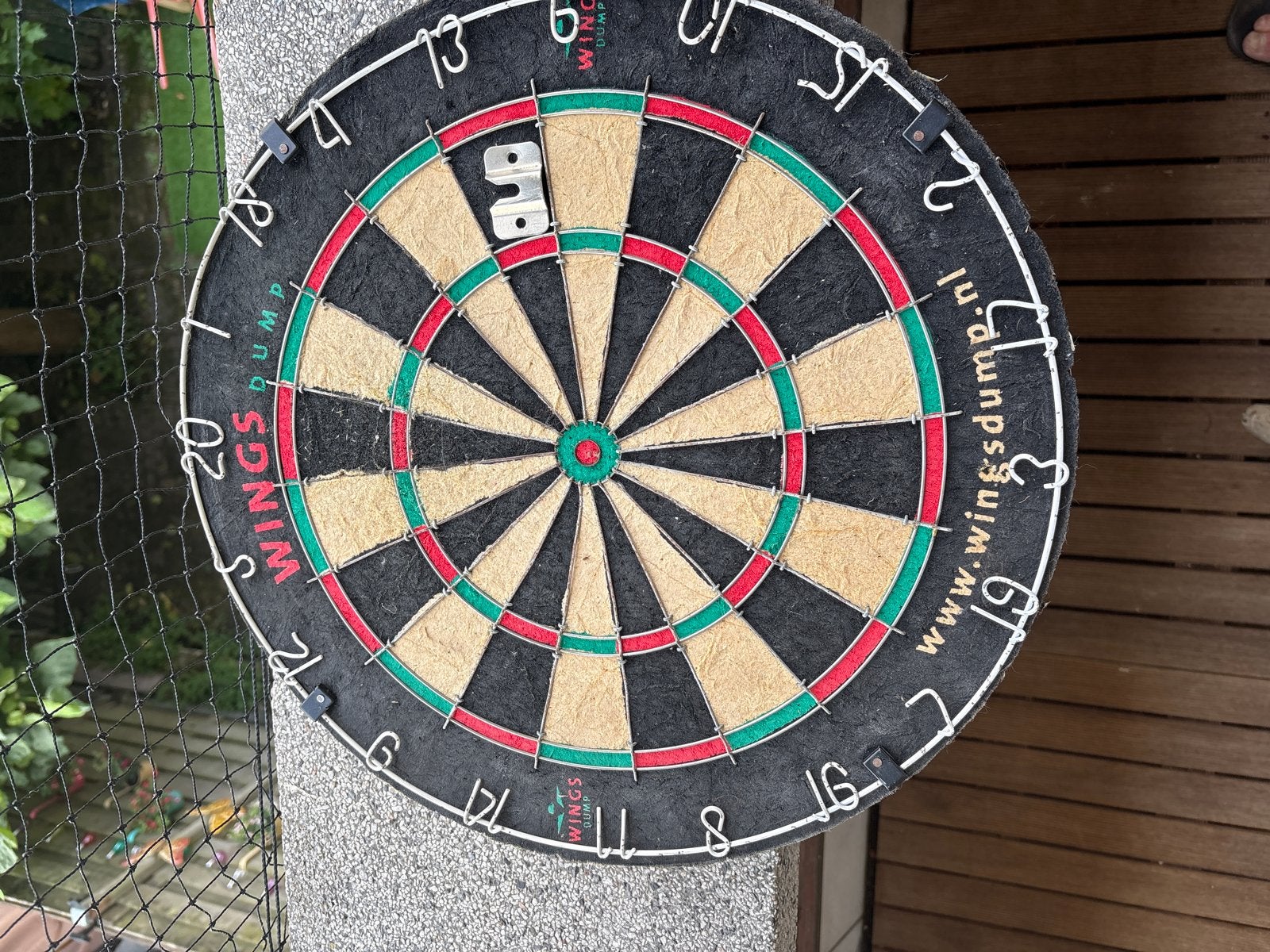 Dartbord Wings Dump - Gebruikt maar in goede staat, Sport en Fitness, Ophalen, Gebruikt, Dartbord