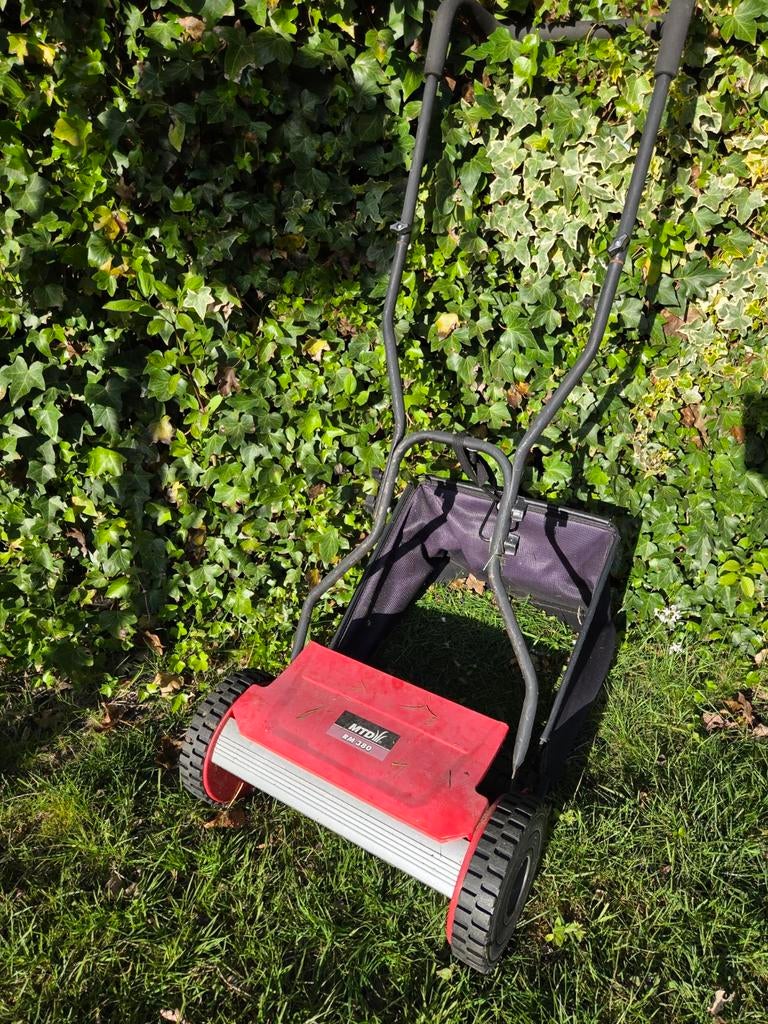 MTD RM 380 Hand grasmaaier met opvangzak, Ophalen, Gebruikt, Handgrasmaaier, MTD
