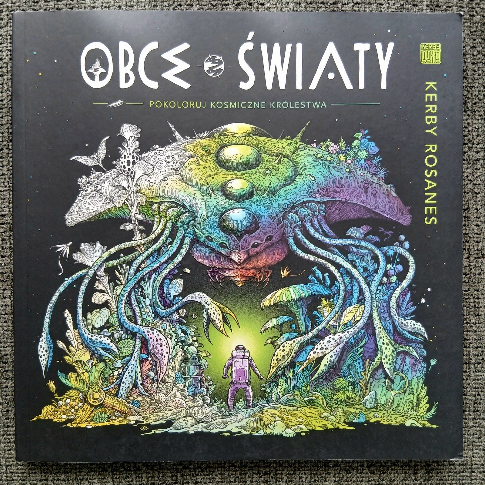 (Nieuw) Alien Worlds - Kerby Rosanes Kleurboek, Ophalen of Verzenden, Nieuw, Tekenen en Schilderen, Kerby Rosanes
